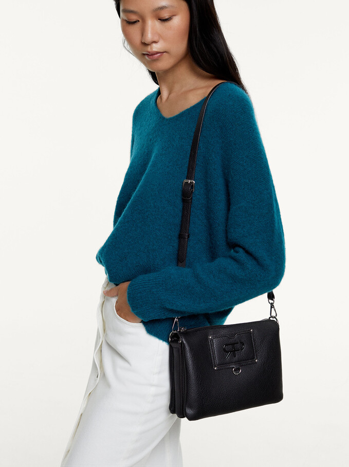 Everyday Crossbody Bag, Black, hi-res