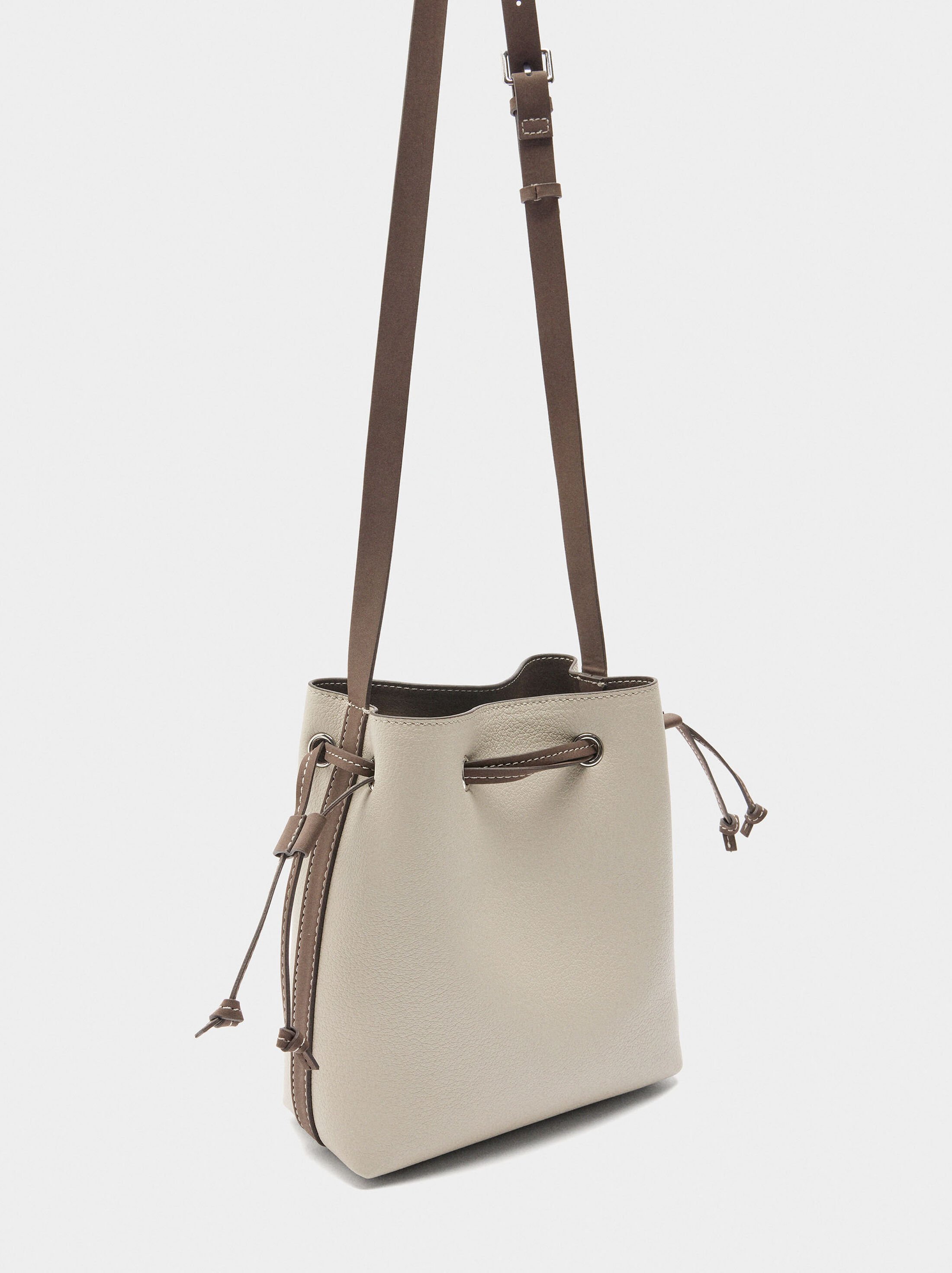 Crossbody bag with cord image number 2.0