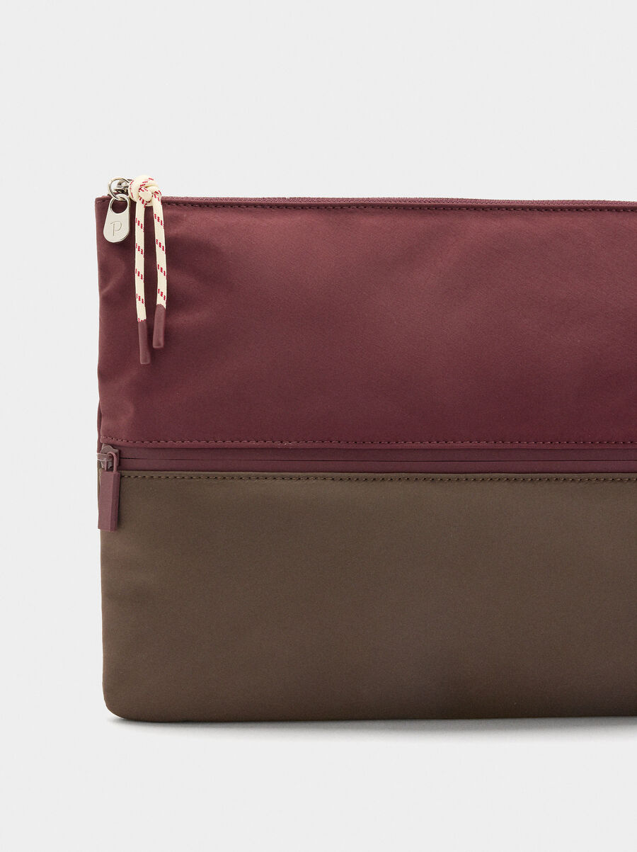 Nylon laptop cover with charm 13"