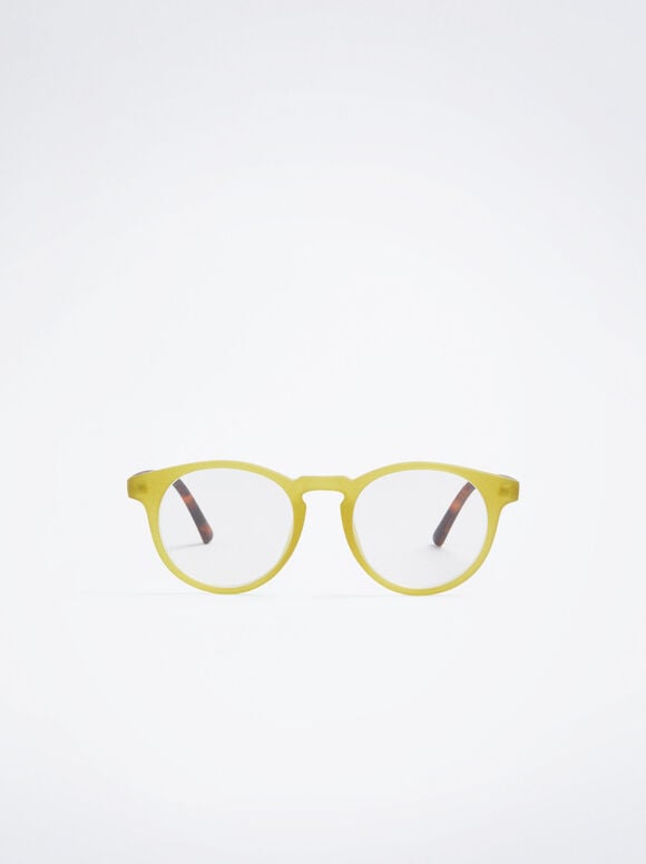Korekcyjne Okulary Do Czytania, Zólty, hi-res