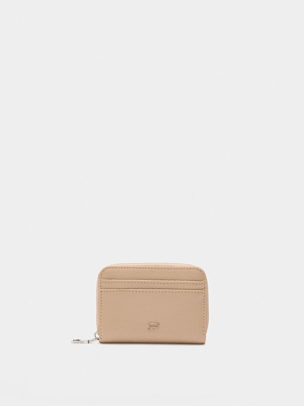 Cartera básica con textura