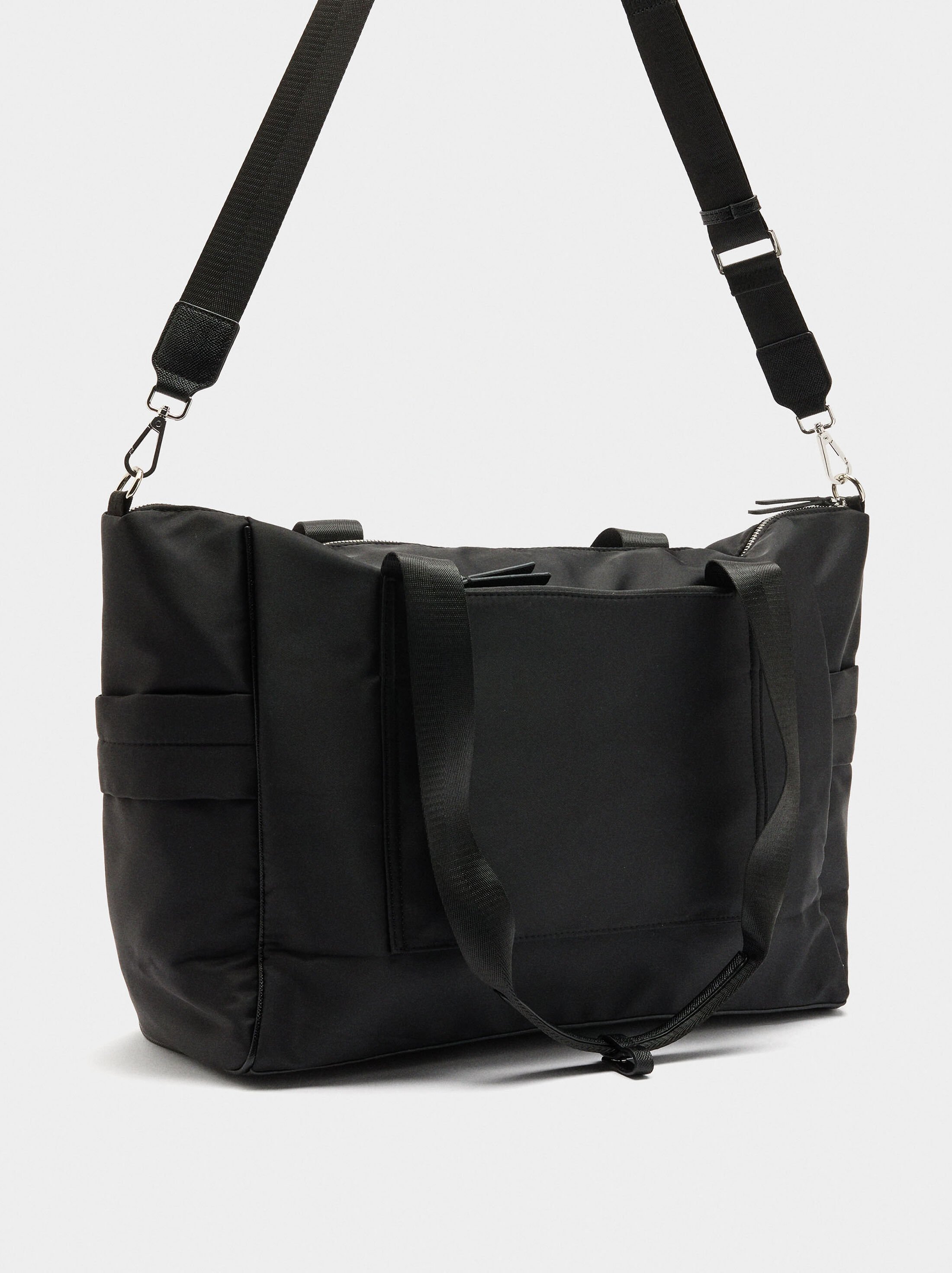 Nylon weekend bag image number 2.0