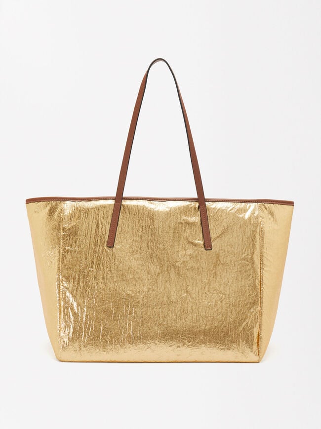 Metallic Shopper Bag L