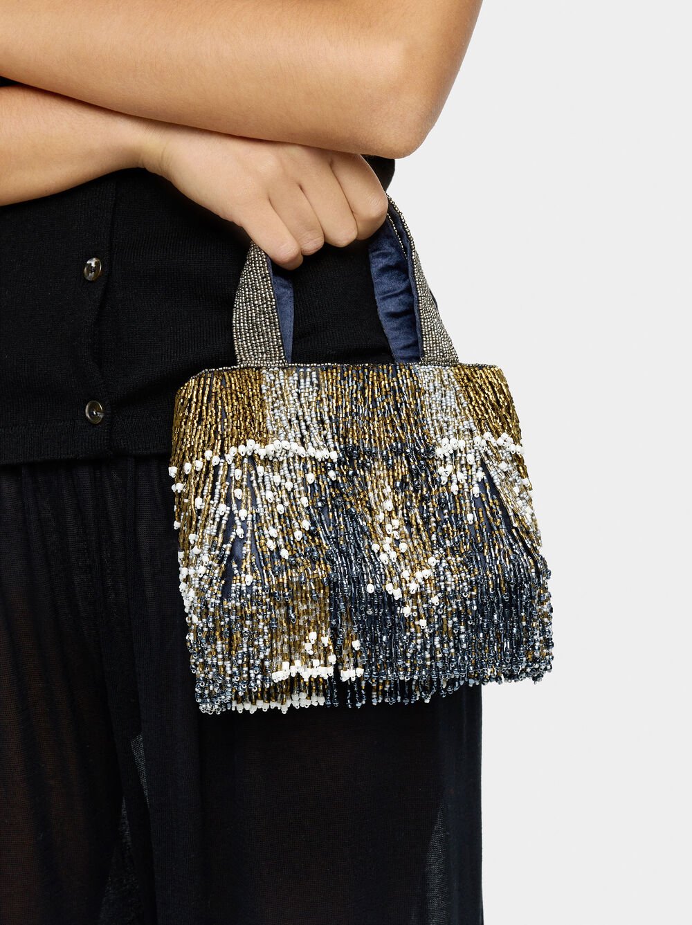 Party bag with beads