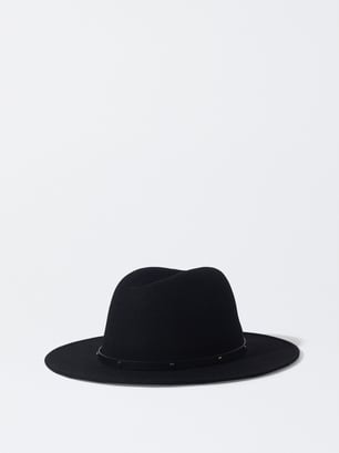 Sombrero De Lana, Negro, hi-res