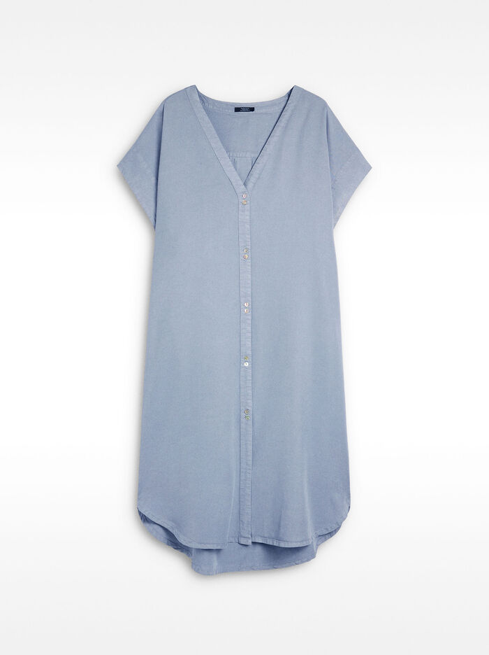 Vestido corto 100% lyocell