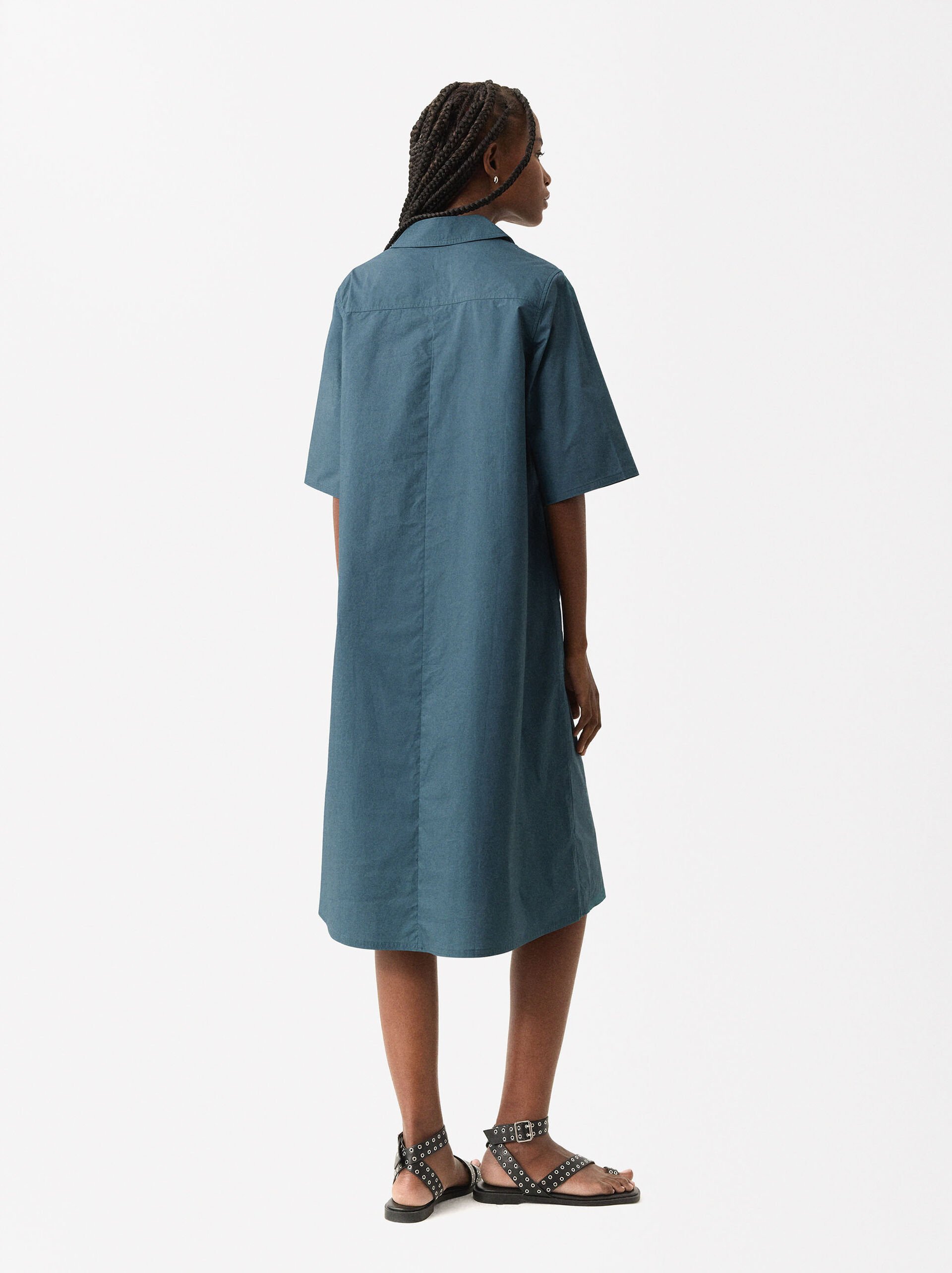 Kleid Aus 100 % Baumwolle image number 4.0