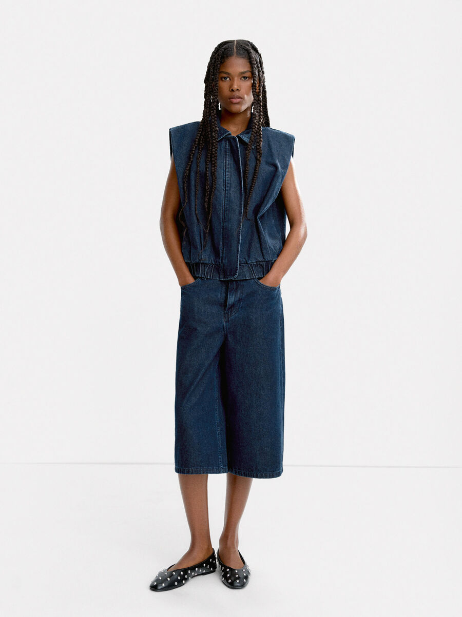 Denim vest