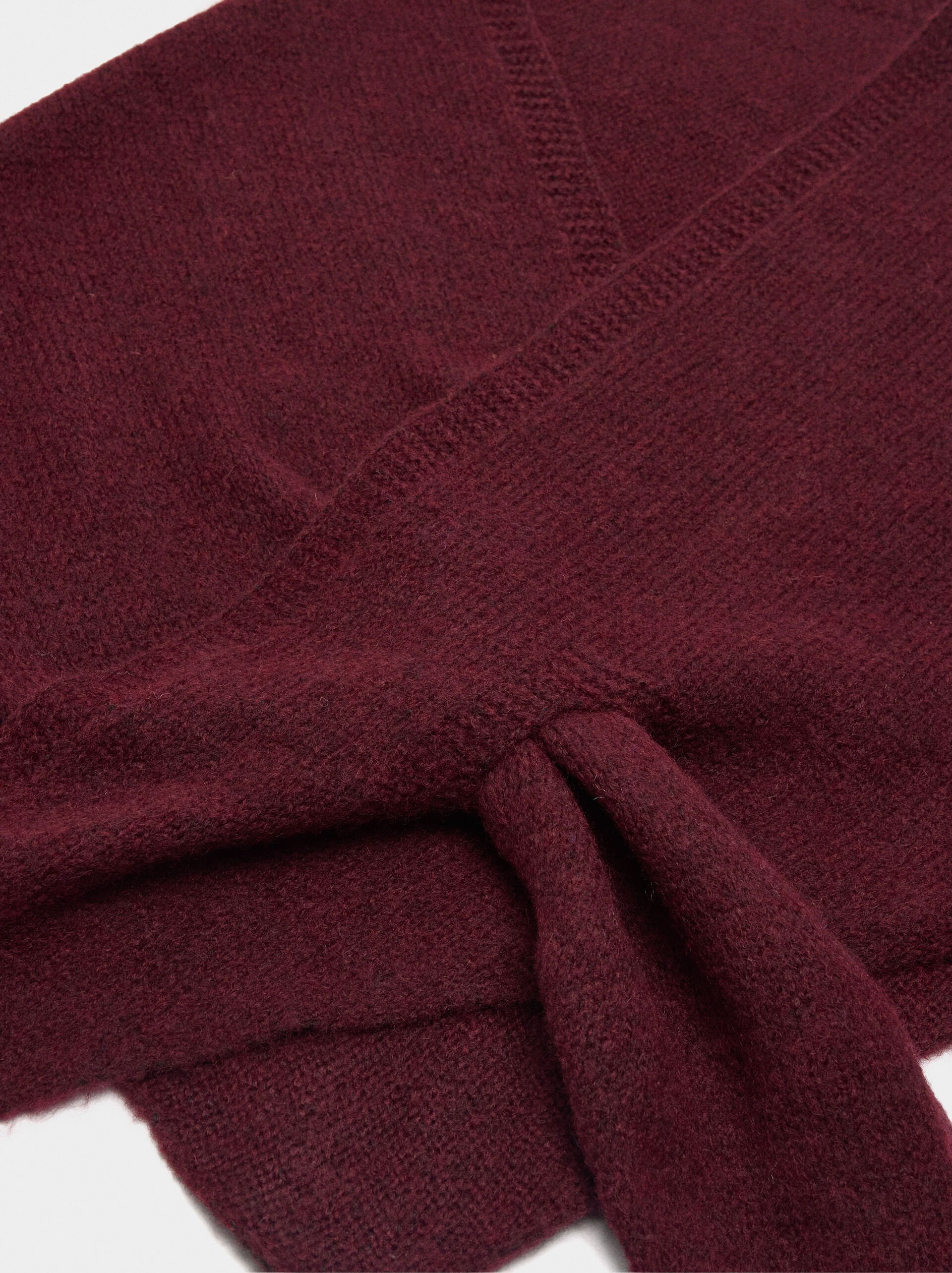 Glatter Schal aus Wollmischung image number 1.0