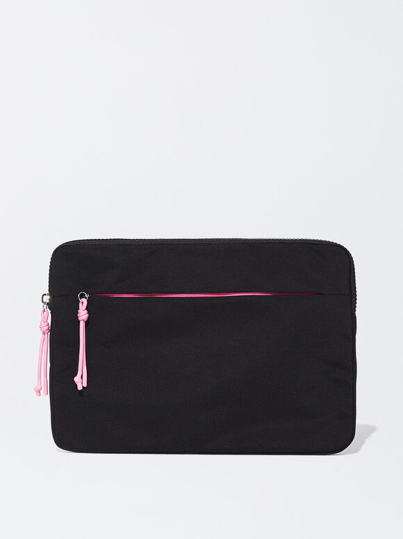 16” Laptop Bag, Black, hi-res