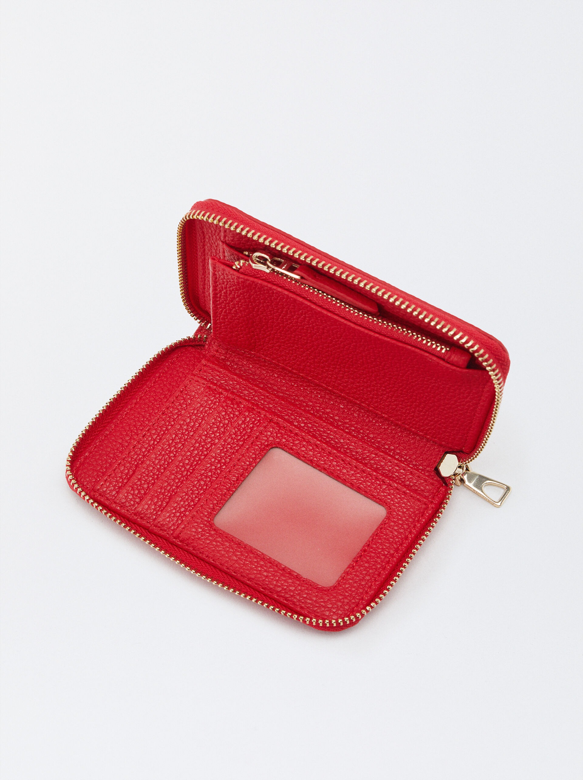 Coin Purse With Zip Fastening image number 3.0