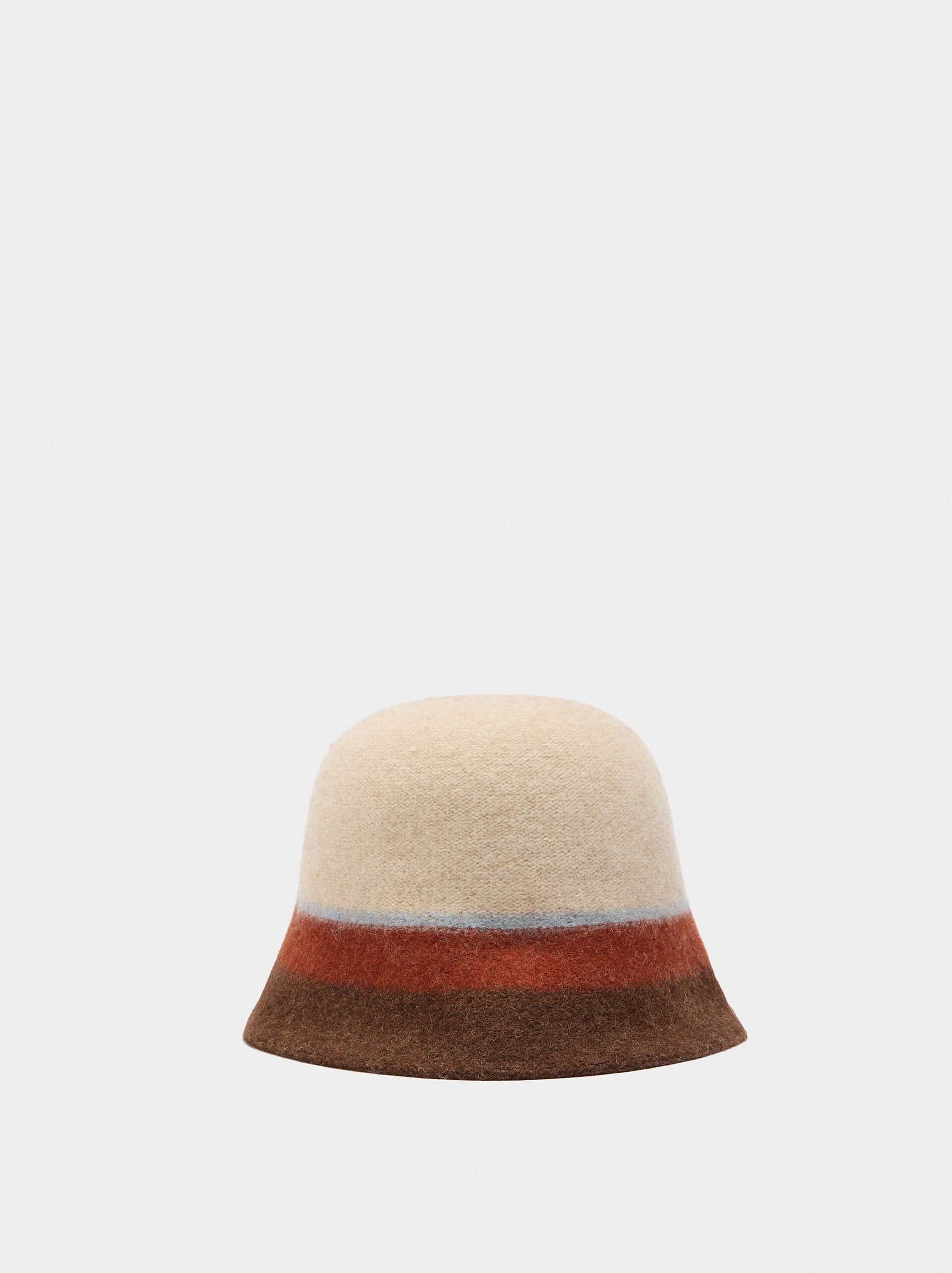 Chapeau sac seau en laine image number 0.0