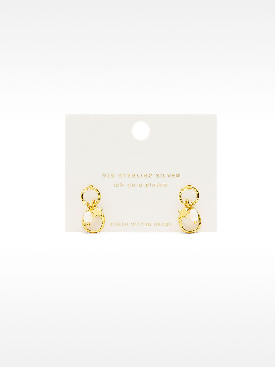 Pendientes con perlas - Plata de ley 925