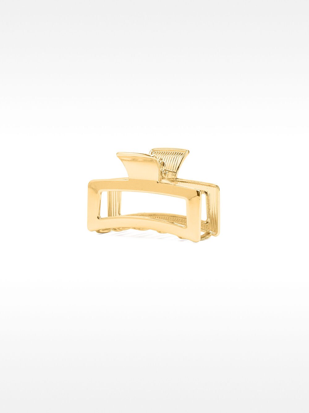 Golden hair clip
