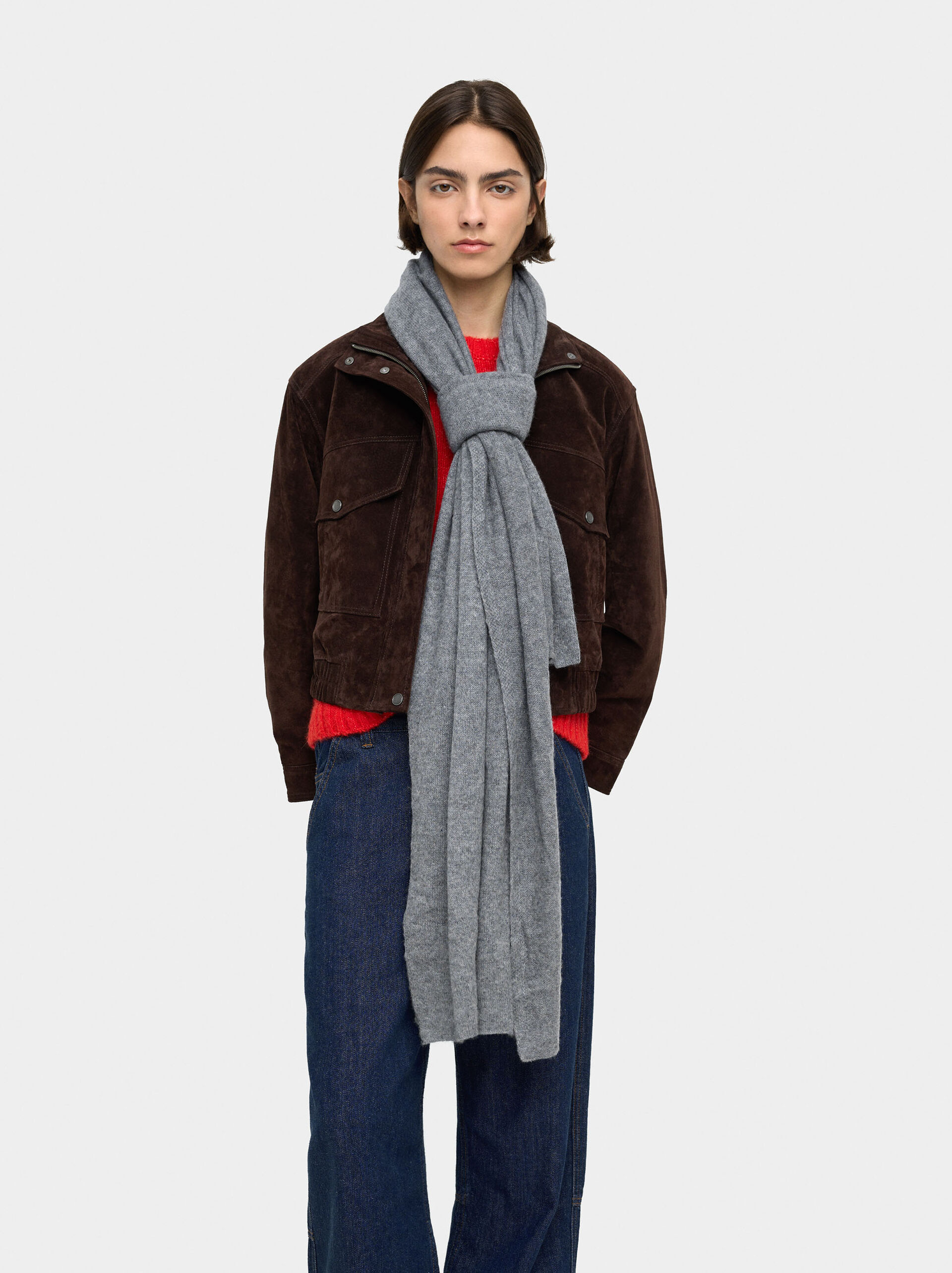 100% cashmere scarf image number 1.0