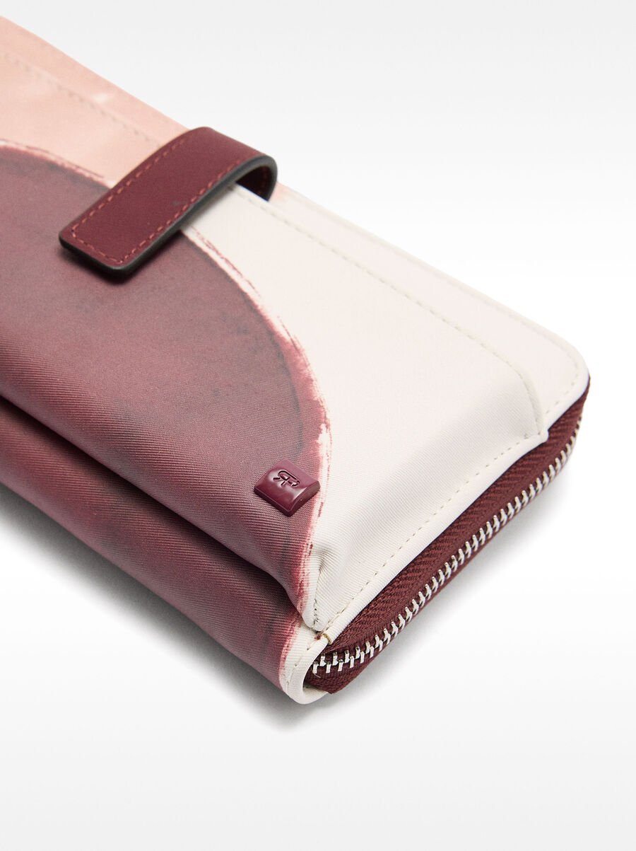 Watercolour effect wallet