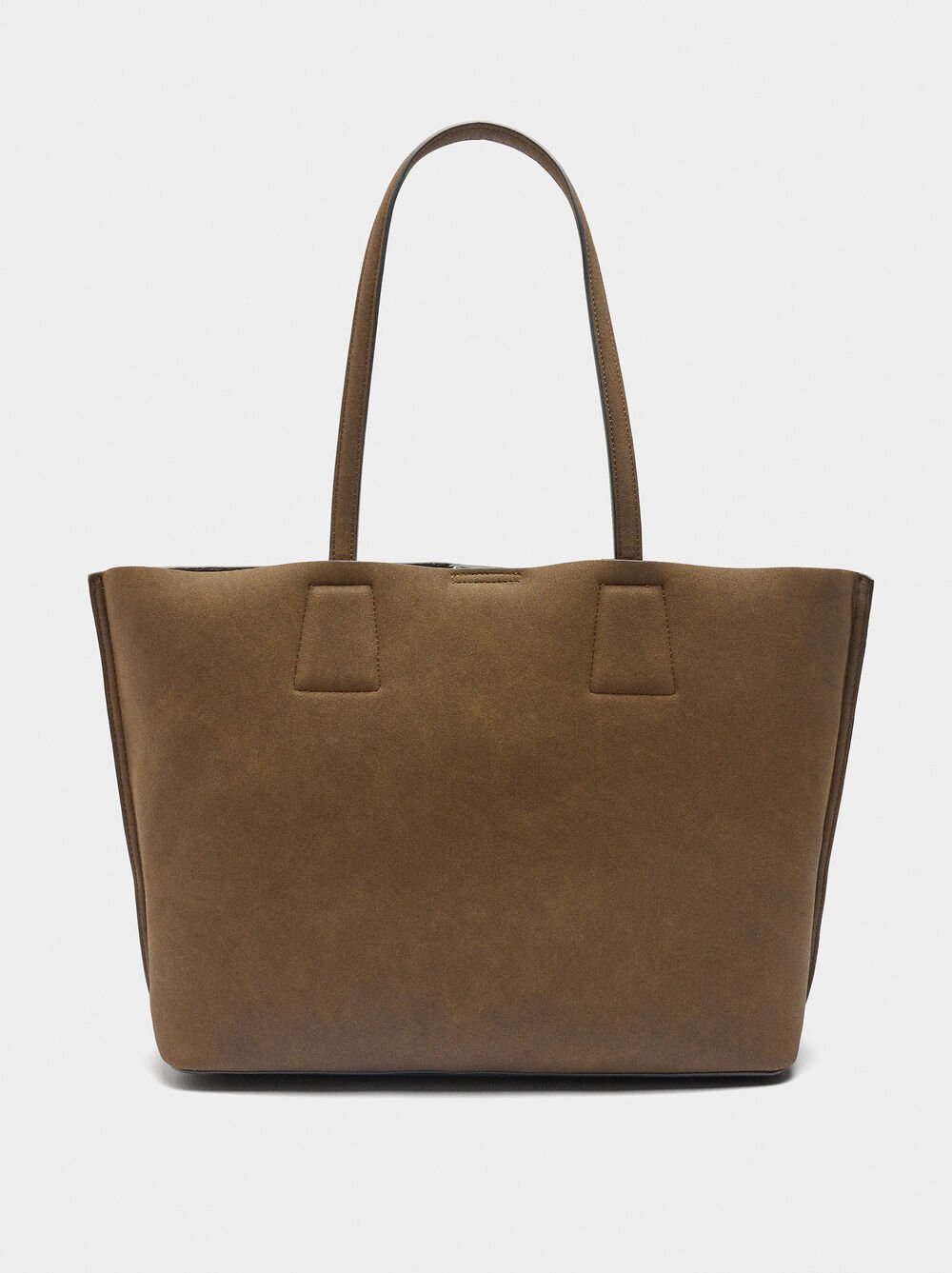 Shopper-Tasche aus Lederoptik