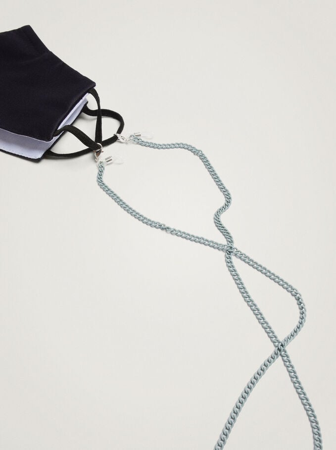 Chain For Sunglasses Or Mask, Grey, hi-res