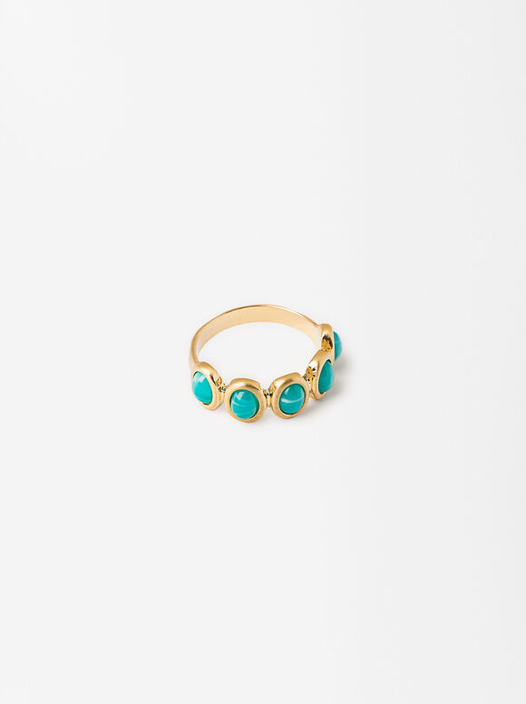 Multicolor Golden Ring, Blue, hi-res
