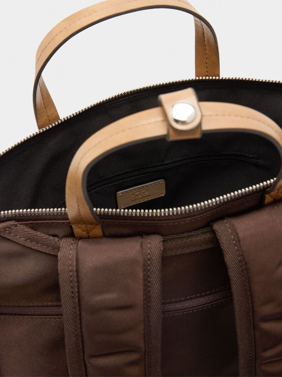 Nylon laptop backpack