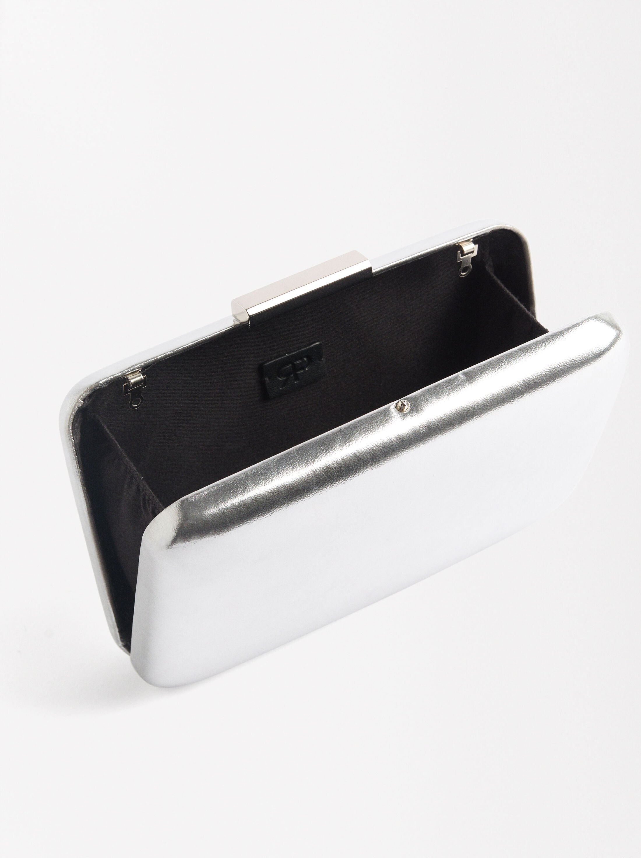 Metallic party clutch image number 4.0