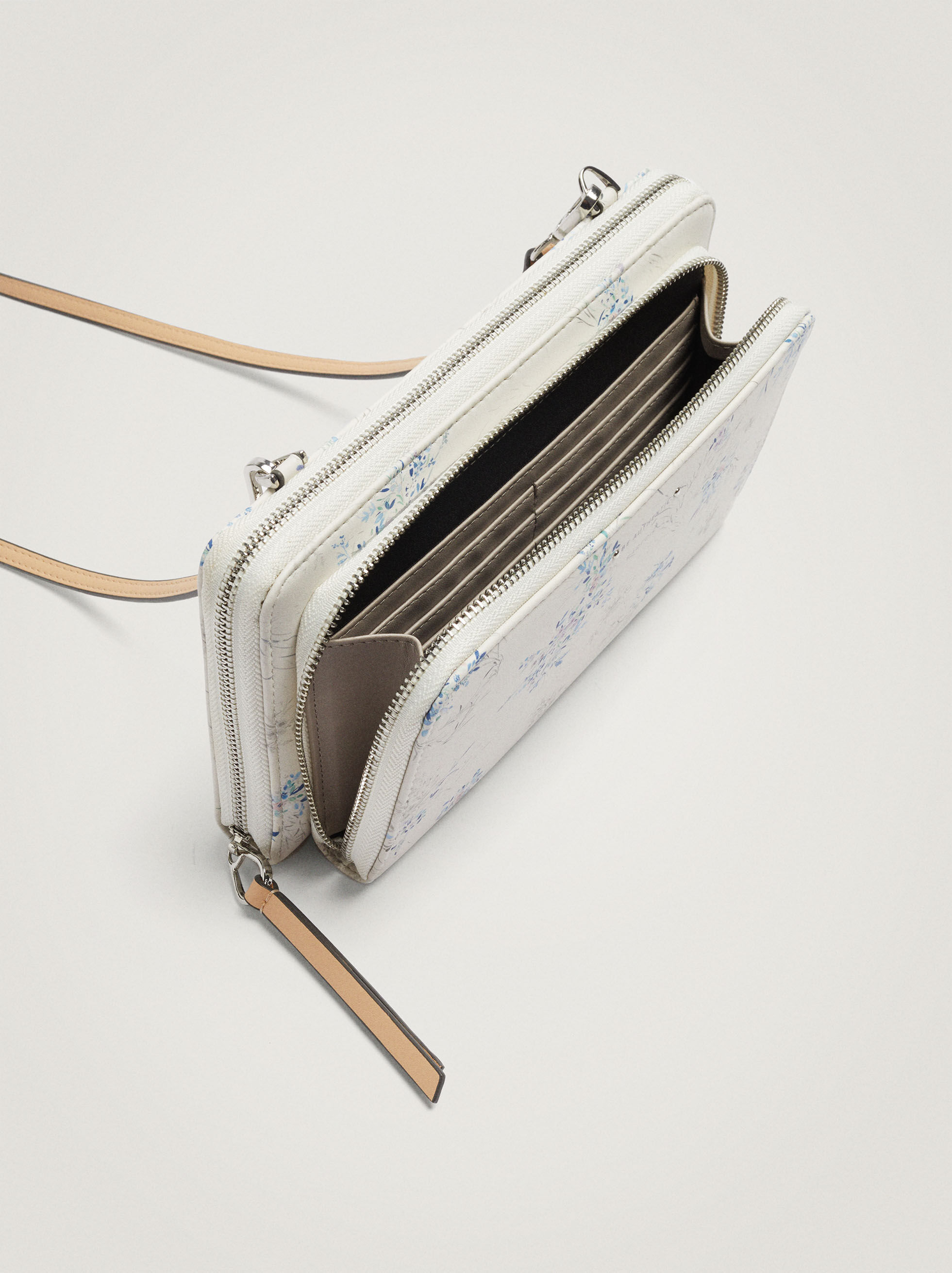 mcgraw floral wallet crossbody