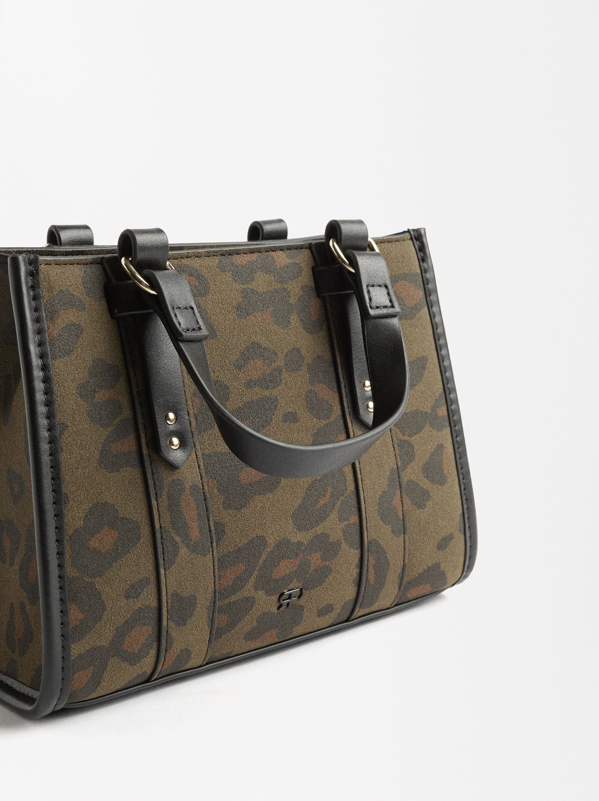 Leopard Print Tote Bag Multicolor Parfois