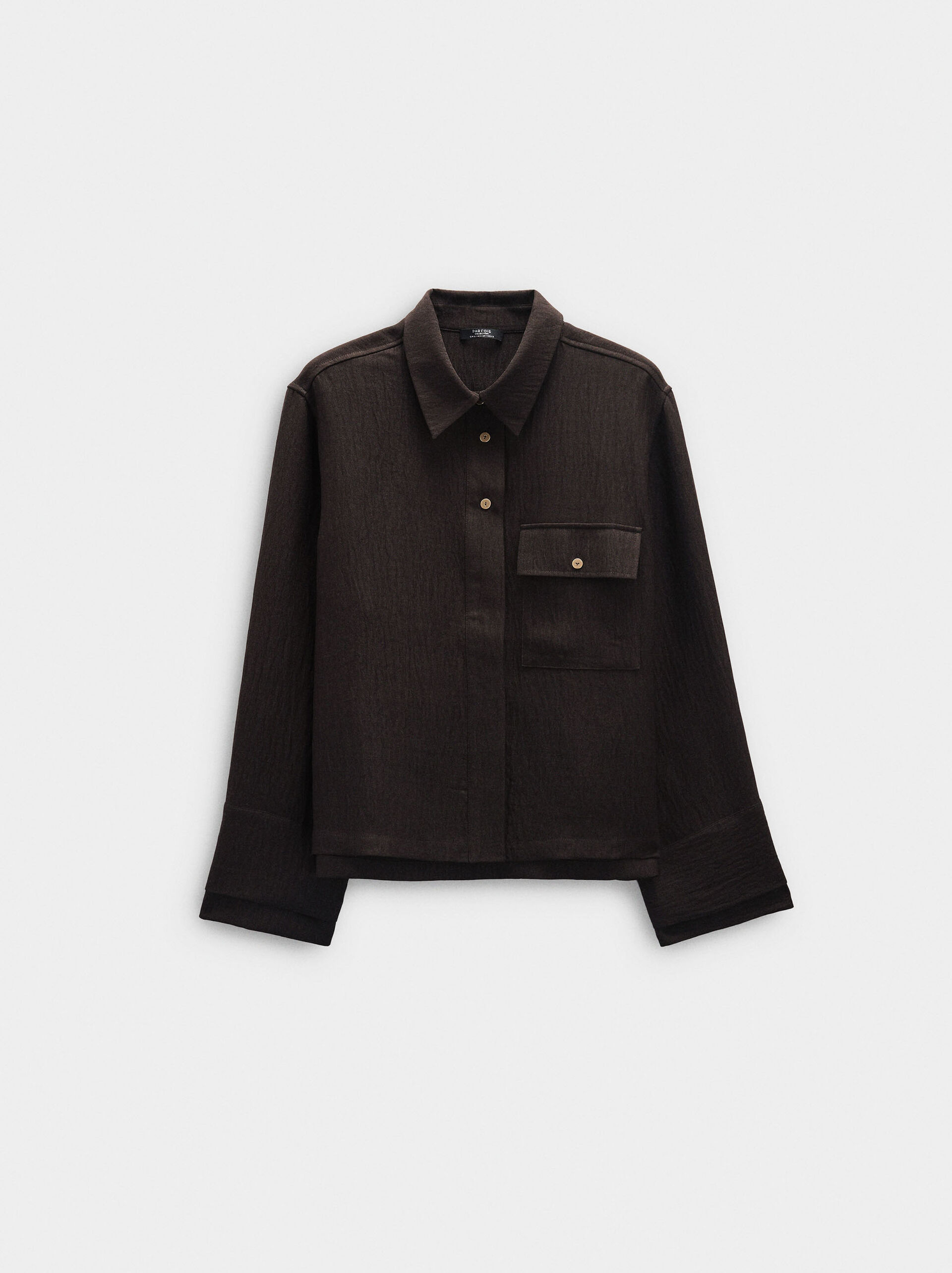 Flowy shirt with a crinkled effect image number 5.0