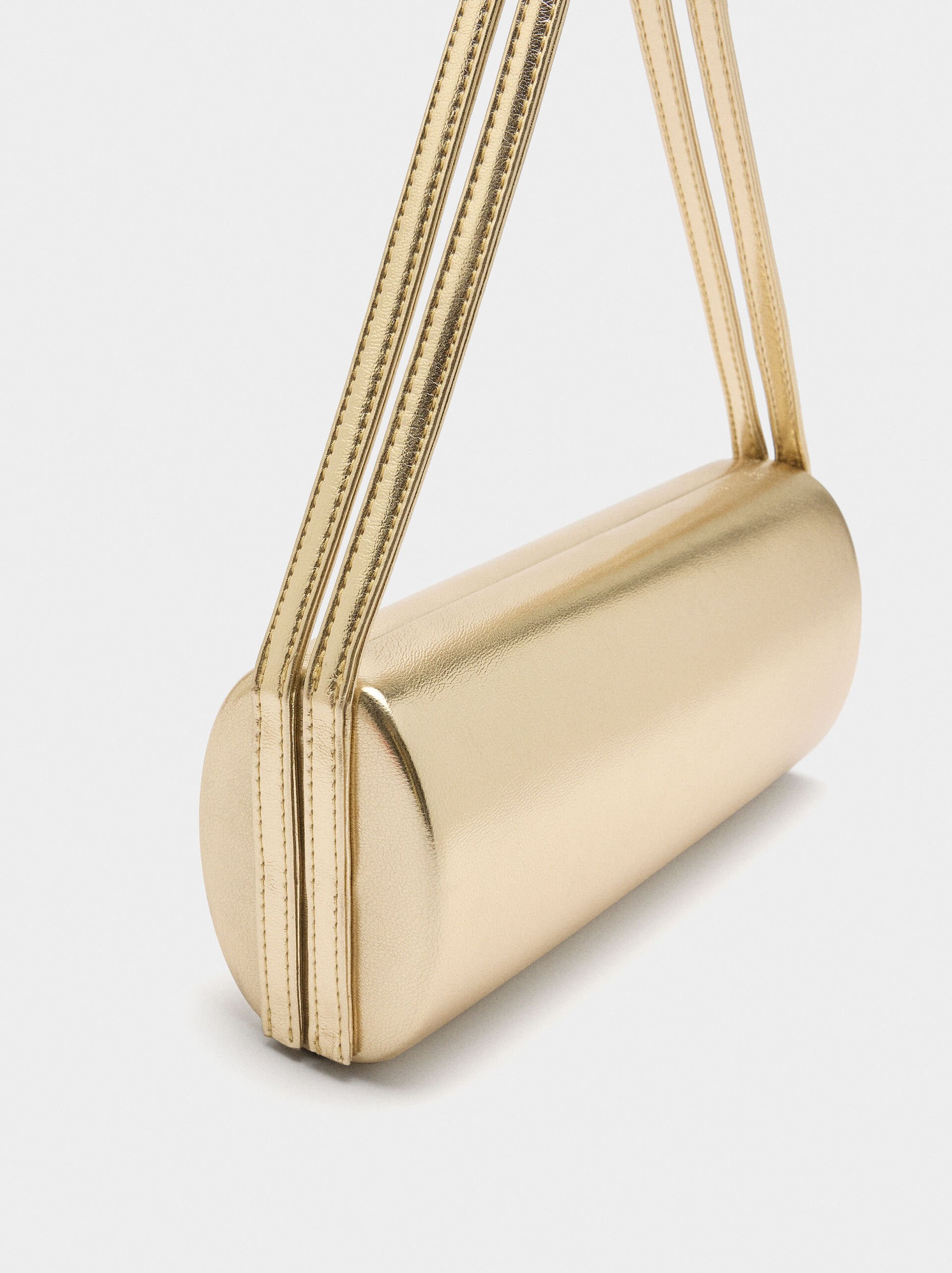Cylindrical evening clutch image number 1.0