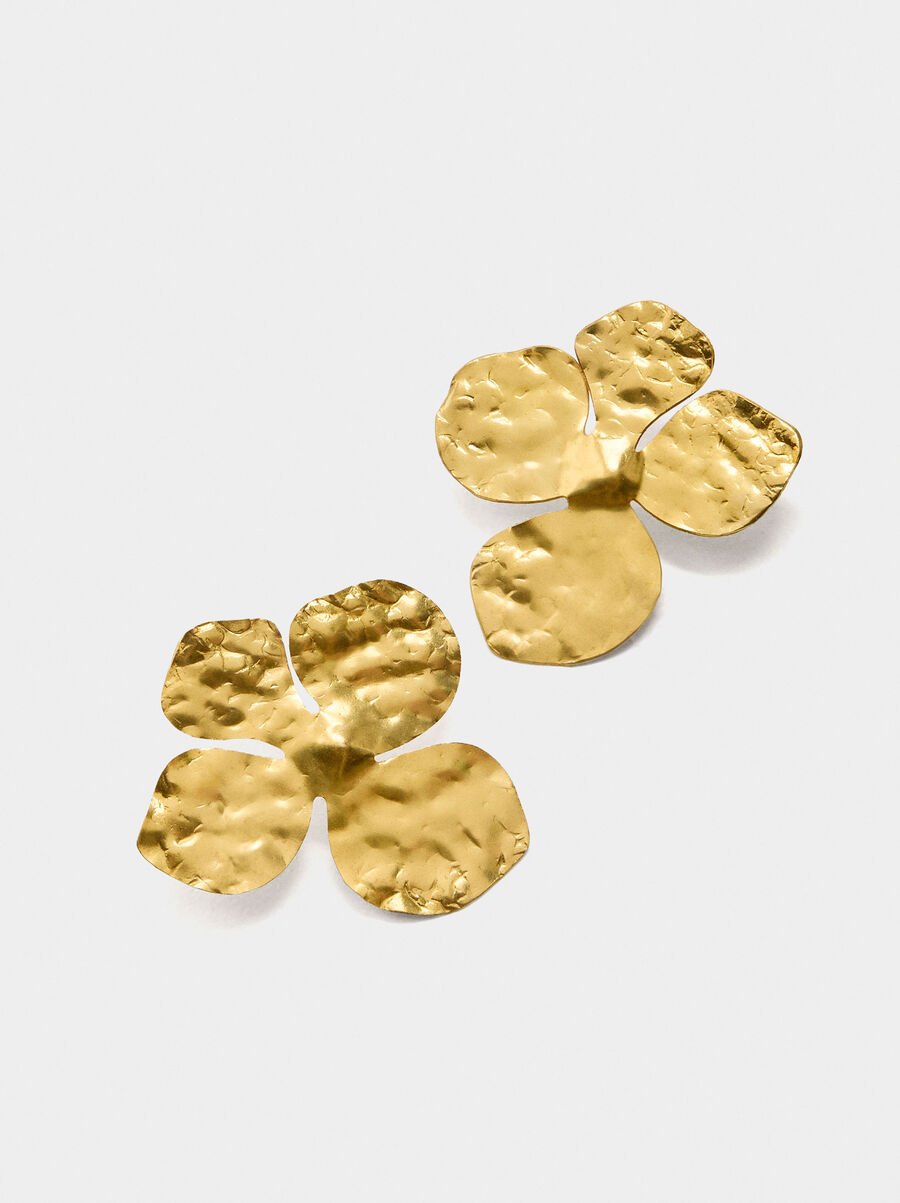 Pendientes maxi de flor