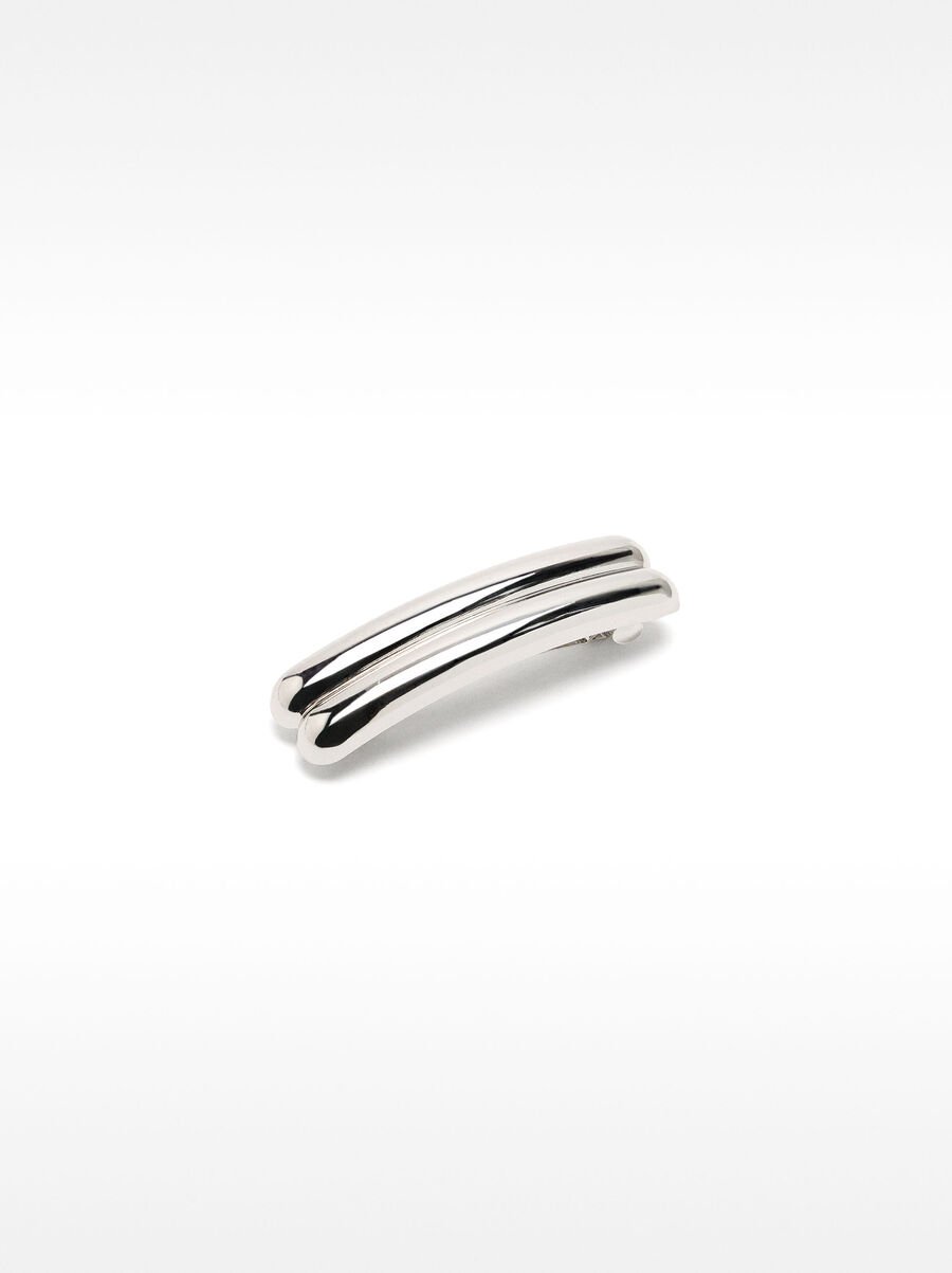 French hair clip double effect