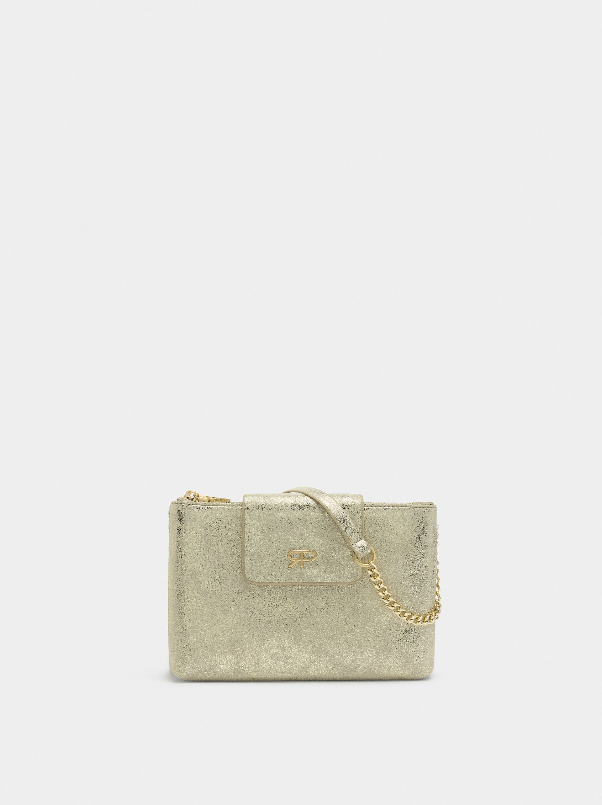 Metallic crossbody bag image number 0.0