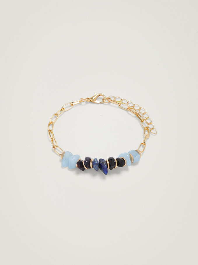 Bracelet With Stone, Multicolor, hi-res