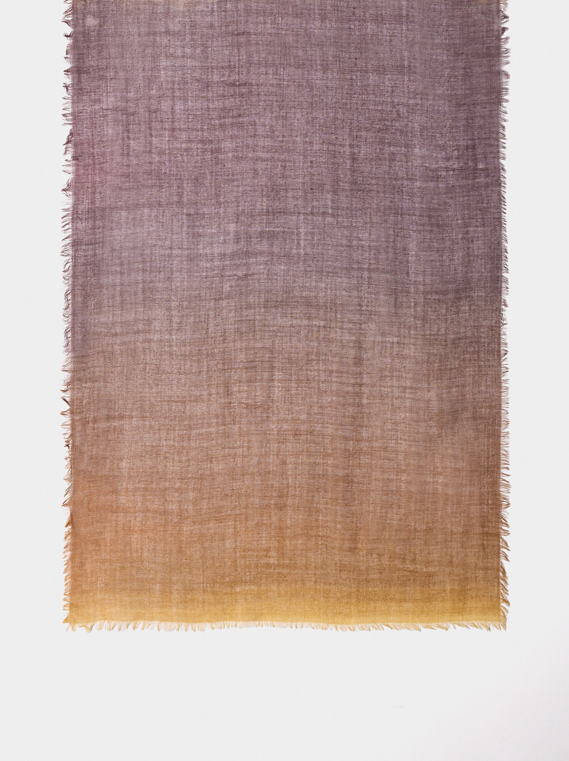 Printed scarf 100% wool image number 2.0