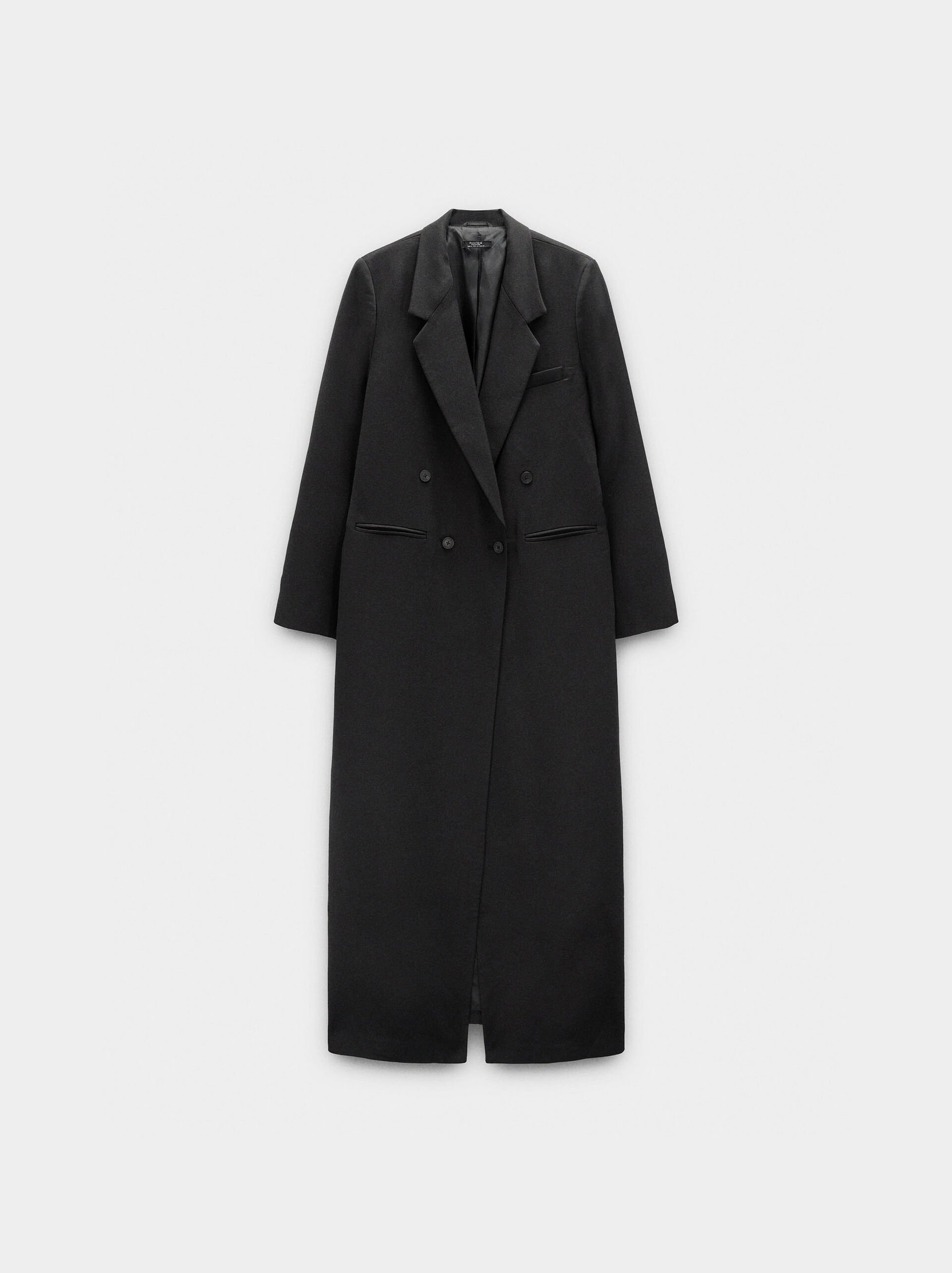 Blazer long avec épaulettes image number 6.0