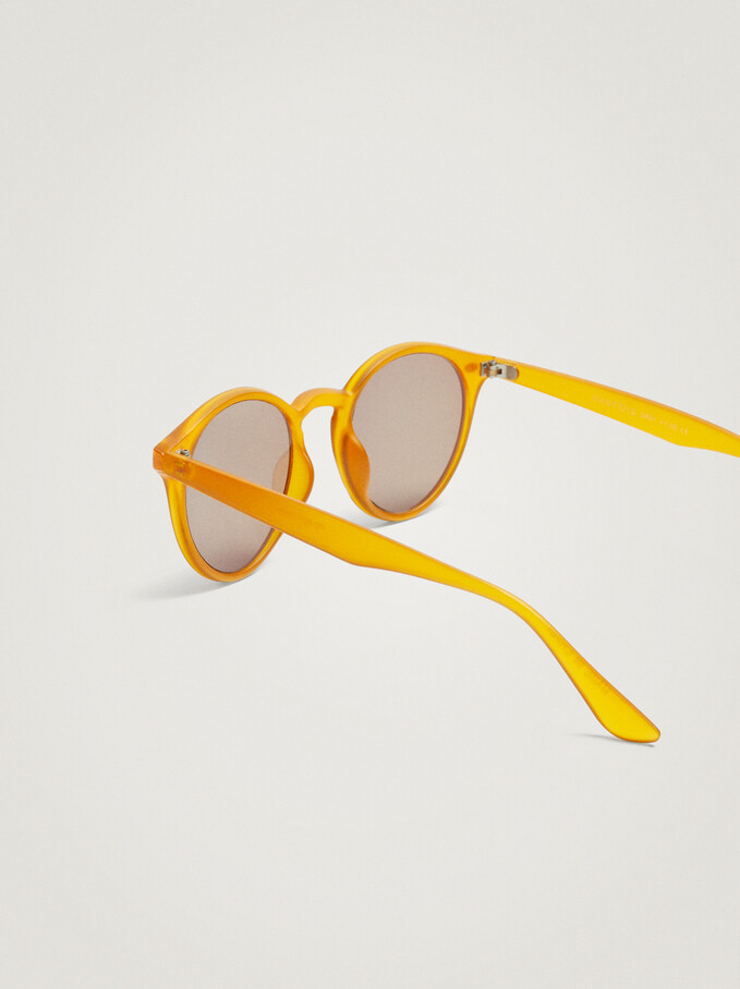 Graduated Sunglasses, Mustard, hi-res