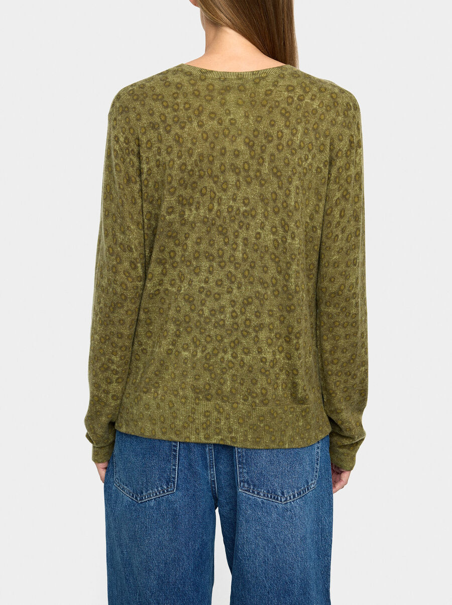 Jersey de punto estampado