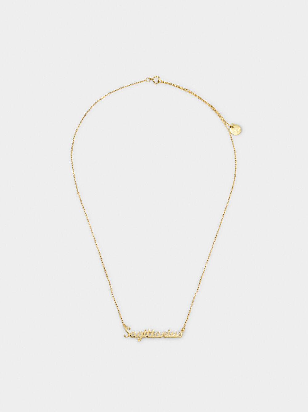 Necklace with zodiac sign CANCER - 925 sterling silver