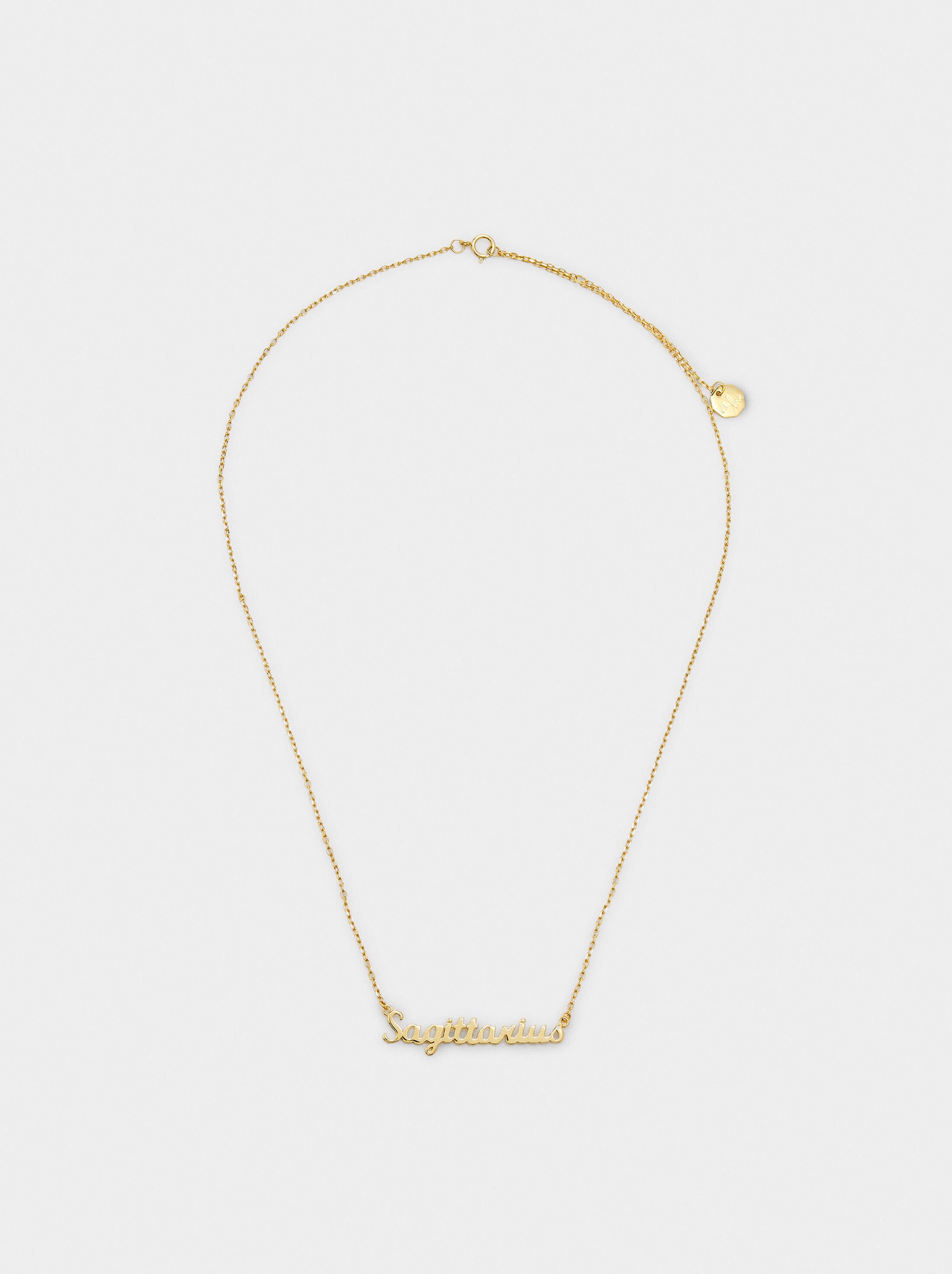 Necklace with zodiac sign CANCER - 925 sterling silver image number 1.0