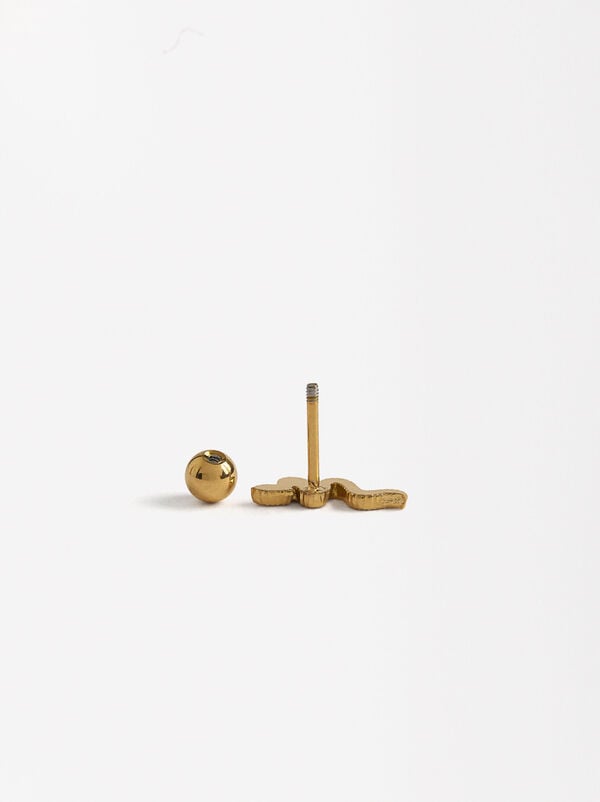 Cobra piercing - stainless steel