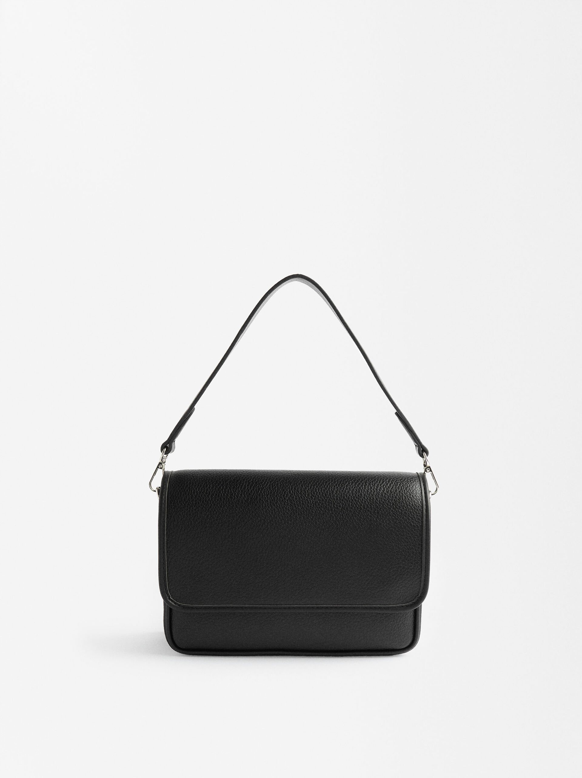 Textured shoulder bag image number 0.0