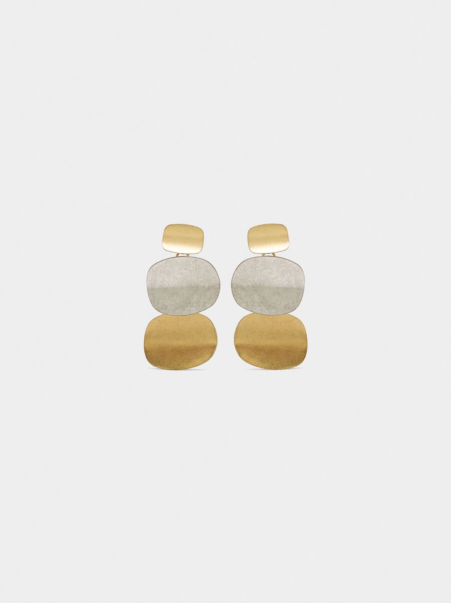 Maxi oval earrings