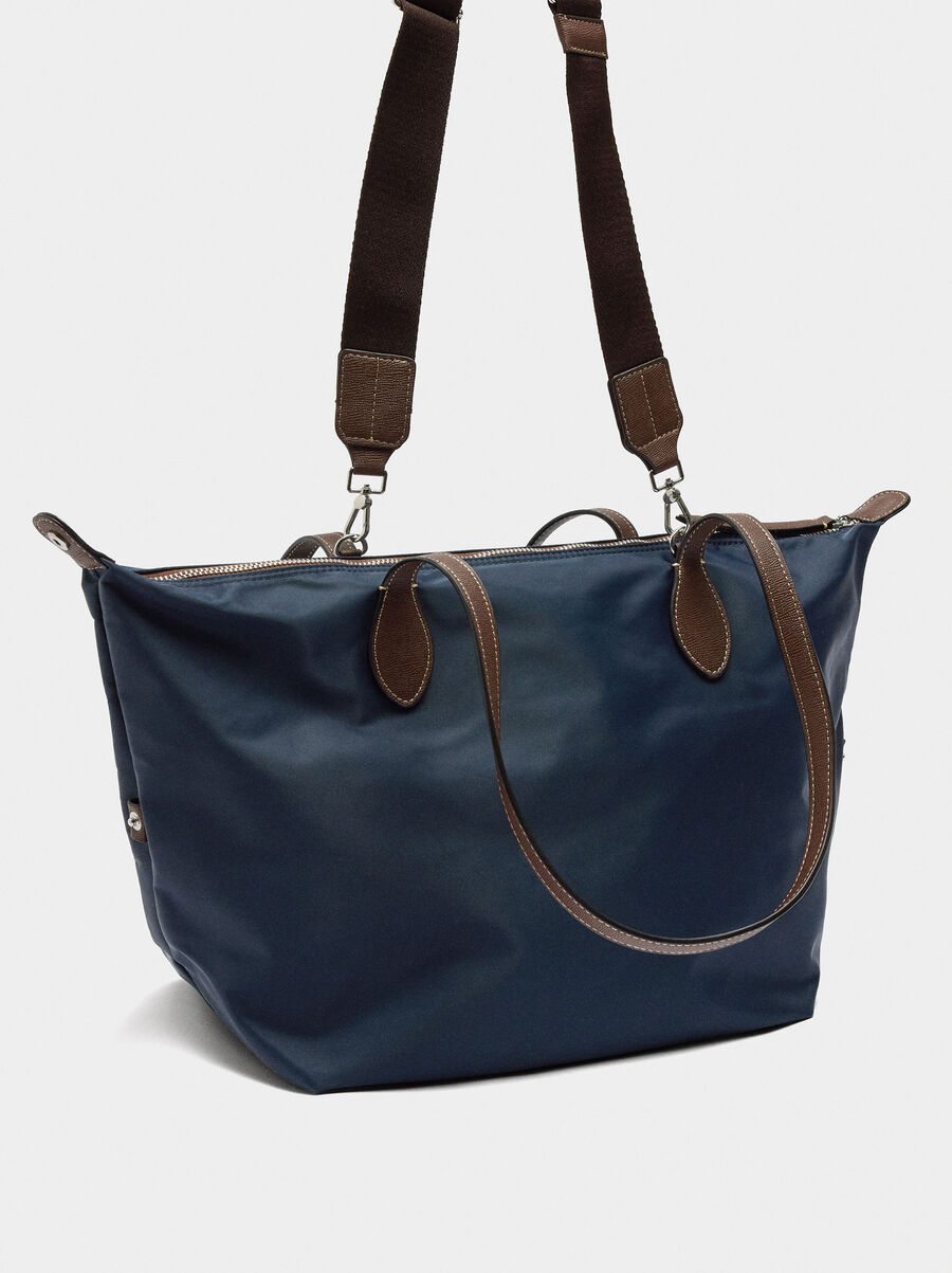 Nylon shopper bag L