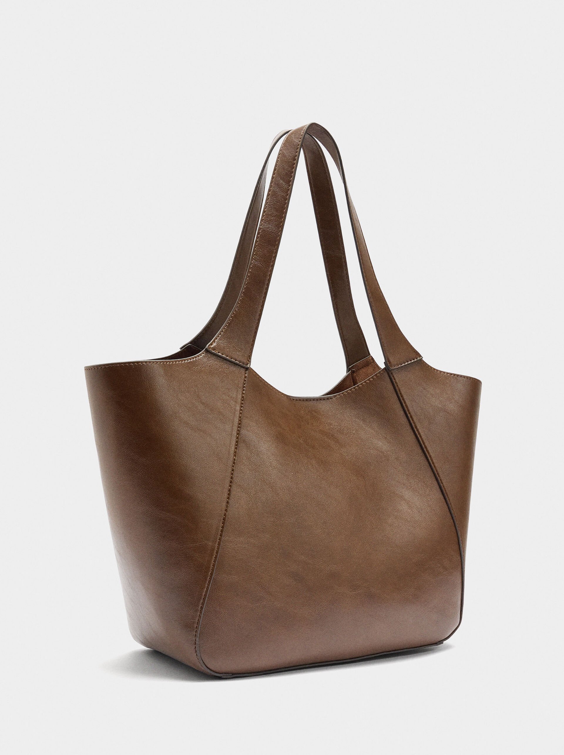 Shopper bag with removable pouch image number 3.0