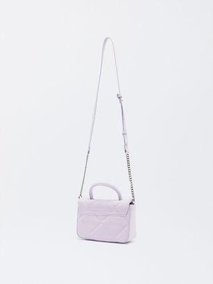 Padded Party Bag, Purple, hi-res