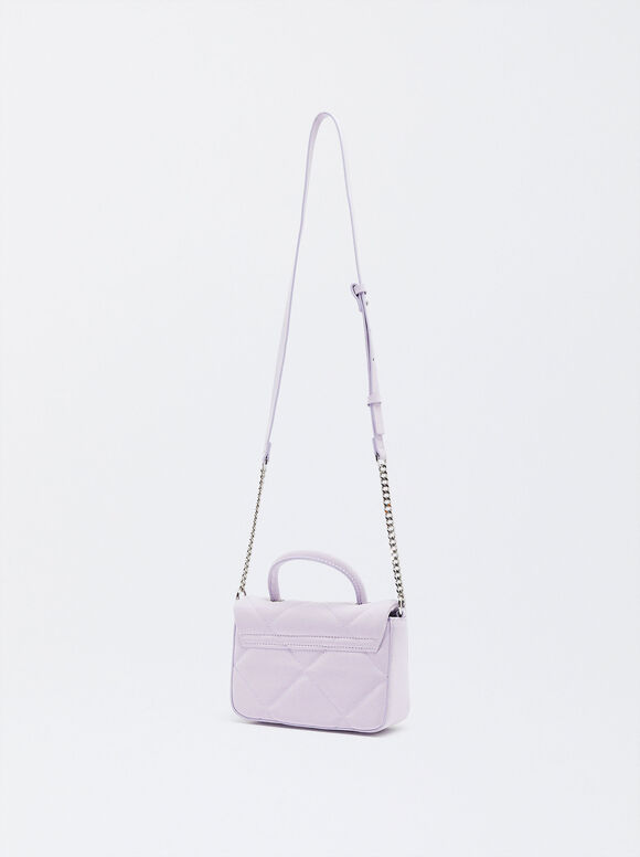 Padded Party Bag, Purple, hi-res