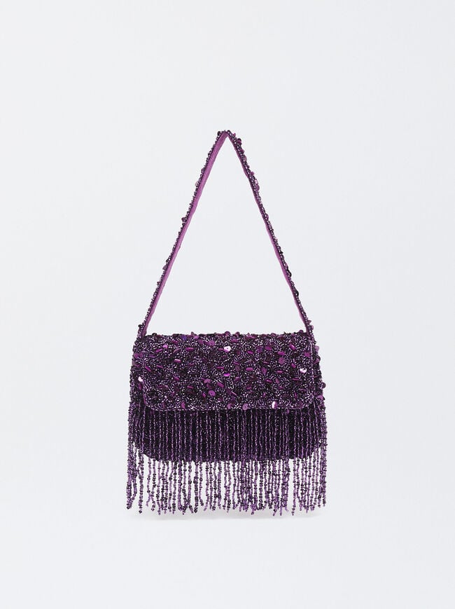 Handbag With Beads