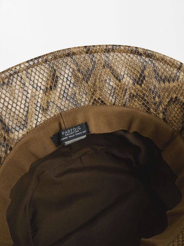 Animal Print Bucket Hat