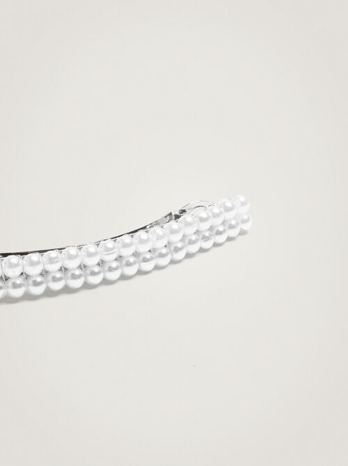 Hair Clip With Pearls