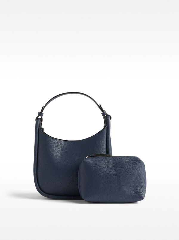 Textured carry-on bag